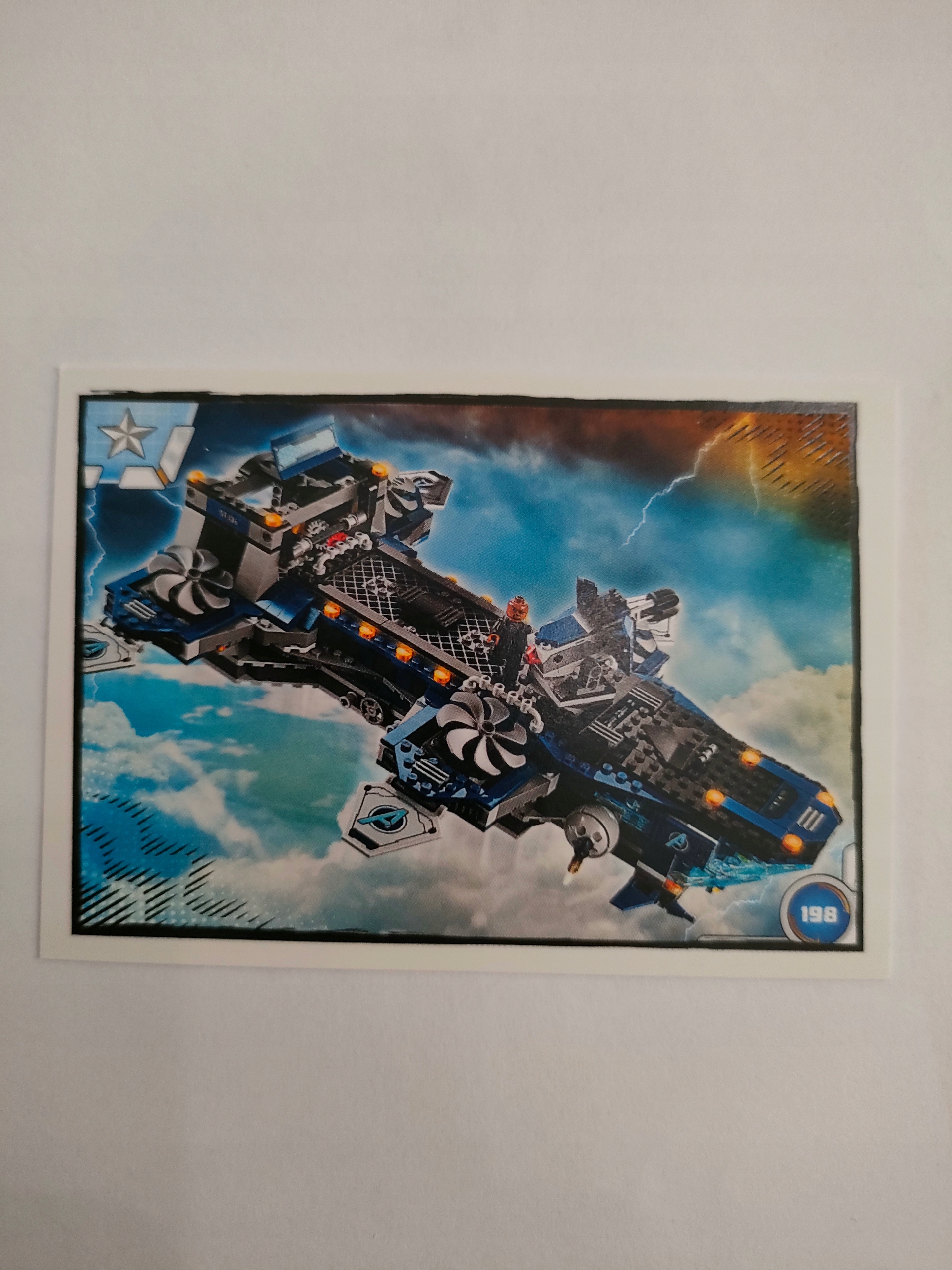 Karta Lego Avengers Seria 1 Numer 198