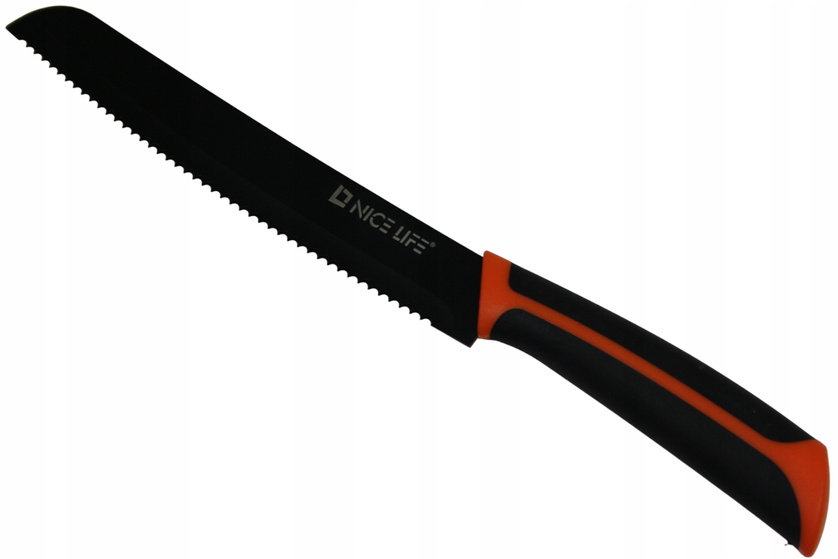 

Nóż Kuchenny Stalowy Do Krojenia Chleba 32cm NZ12