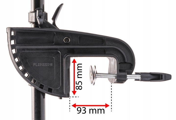 Silnik ZABURTOWY Elektryczny 65lb Do Łodzi Pontonu Marka Powermat
