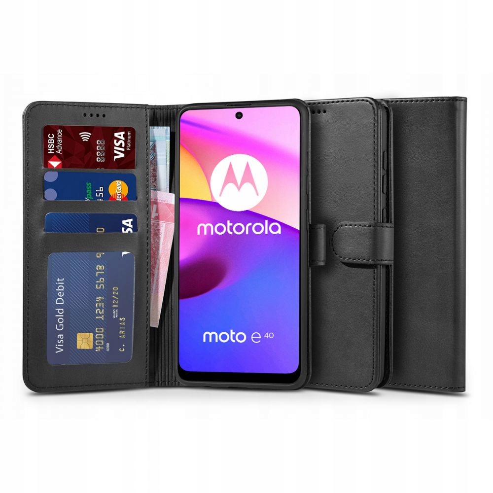 Etui Wallet z Klapką do Motorola Moto E20 / E40