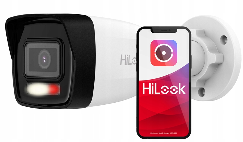 Kamera IPCAM-B2-30DL Venkovní 2MPx 1920x1080p Hybrid Light Audio HiLook
