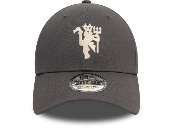 Manchester United Czapka Z Daszkiem New Era Szara M/L