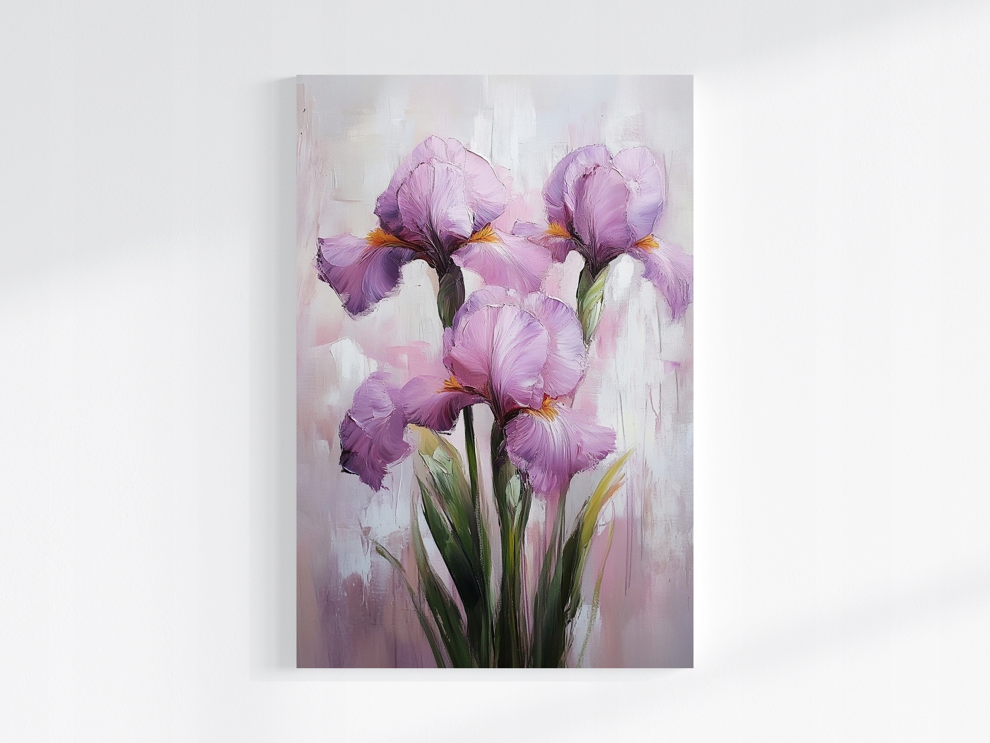 Obraz Na Plátně Canvas Příroda Zahrada Louka Květiny Růžové Kosatce Kytice 80x120