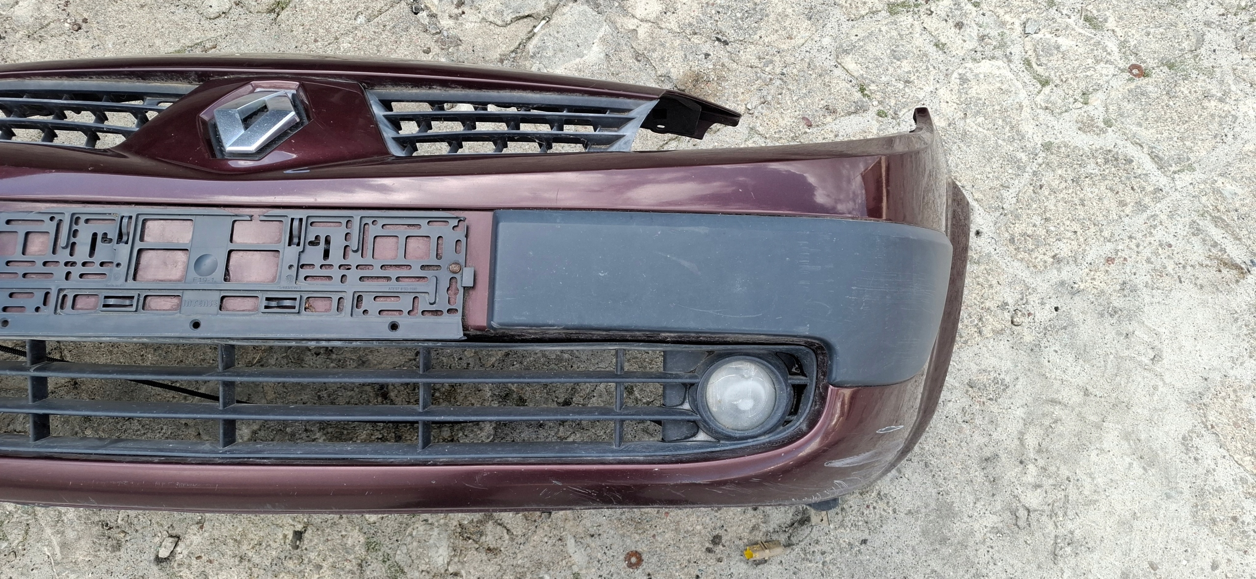 bumper front RENAULT SCENIC II TED70