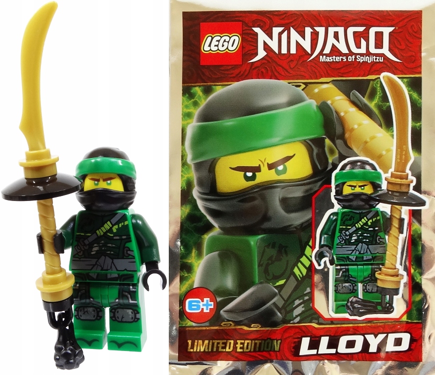 

Lego Ninjago Figurka Lloyd Miecz Smoka Saszetka