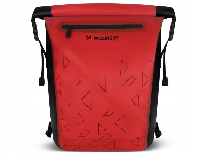 Torba rowerowa na bagażnik Wozinsky WBB31RE Czerwony