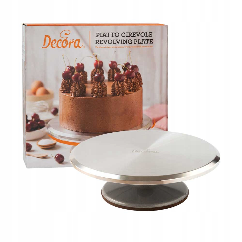 Levně Otočný talíř patera na omítání Decora kovový 31 cm