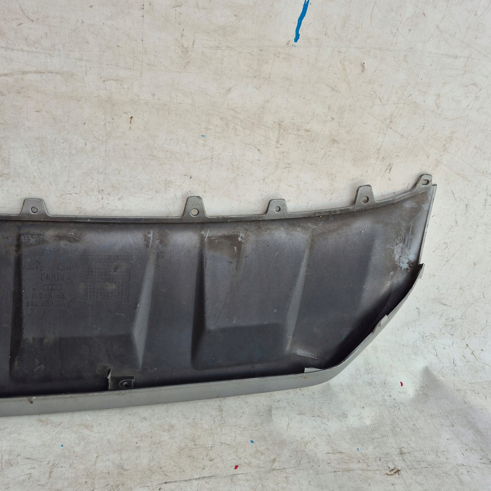 AUDI Q7 II 2 4M 15-19 DOL accessori spoiler Paraurti Anteriore