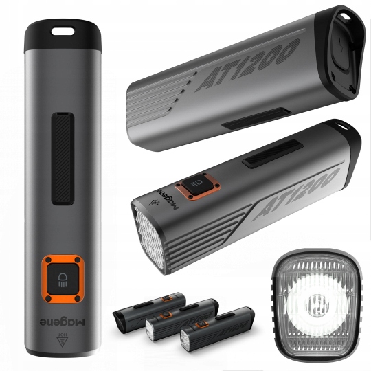 Lampka rowerowa 1200lm Magene AT1200 przednia Ant+ Bluetooth