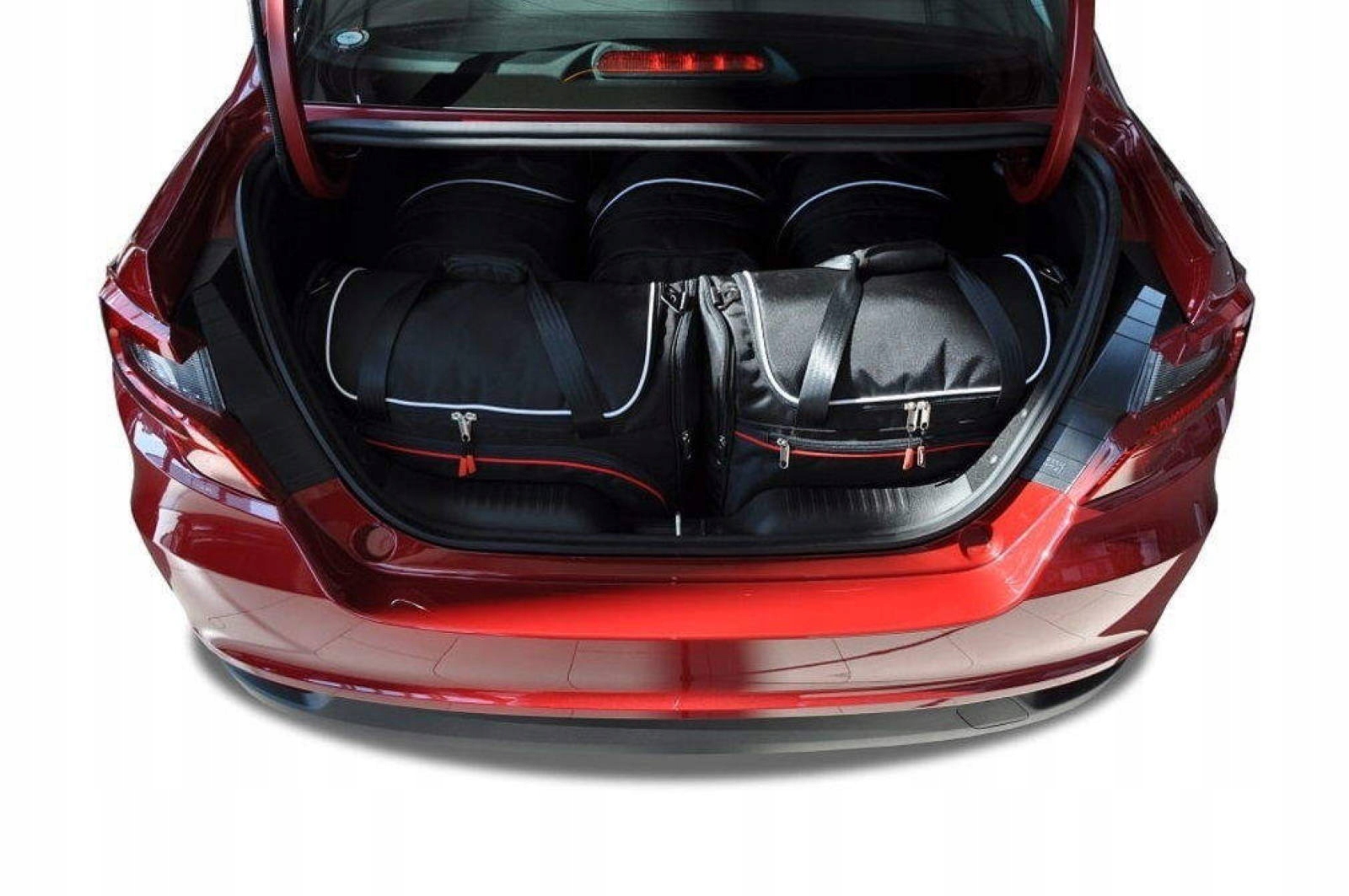 J&j Automotive Sada 5ks cestovných tašiek Aero pre Fiat Tipo Limousine 201