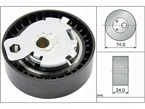 ROLKA NAPINACZ PASKA ROZRZĄDU do FORD S-MAX 1.8 Producent części Schaeffler INA