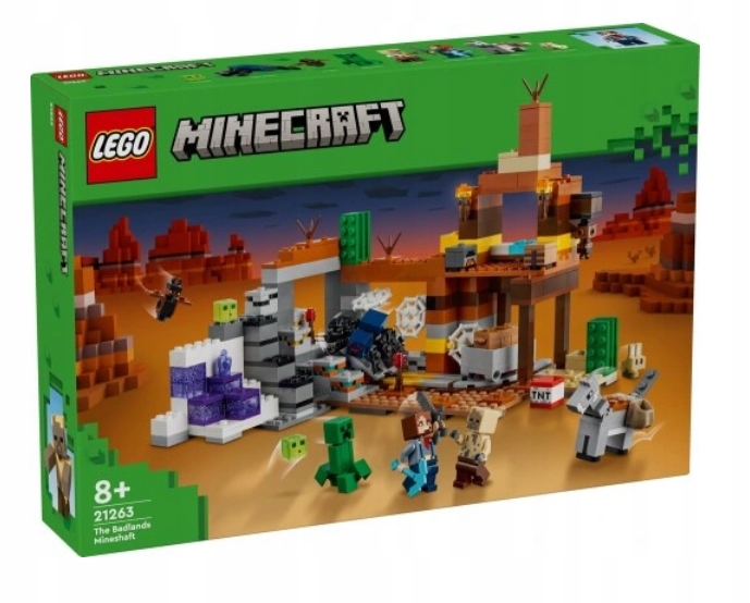 Lego 21263 Minecraft – Důl V Badlandách