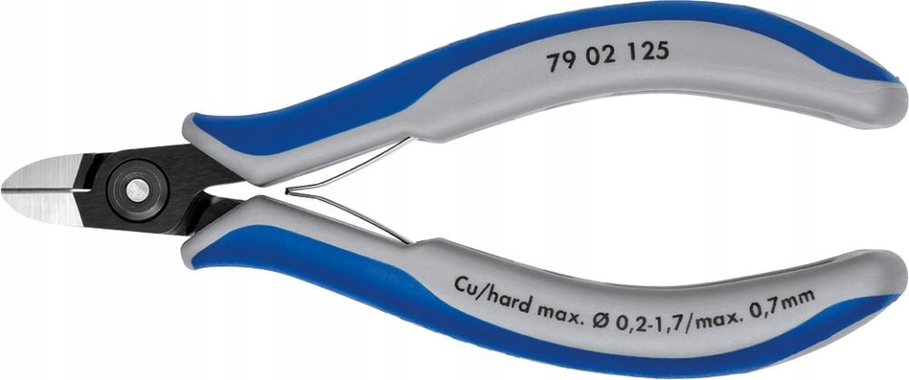 Přesné boční štípací kleště pro elektroniku 125 mm 79 02 125 Knipex