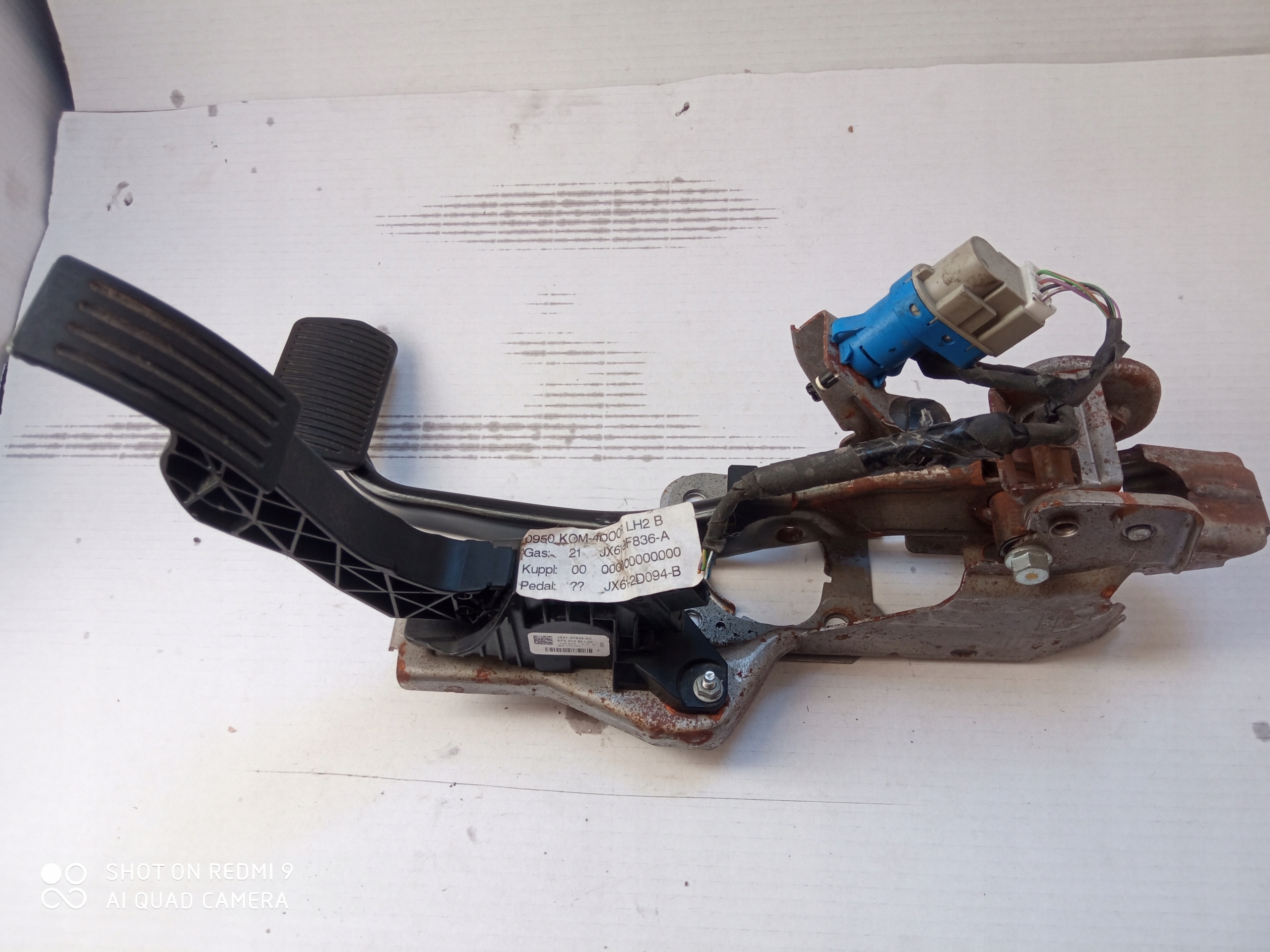 FORD FOCUS MK4 Gaspedal Bremse JX61-9F836-A