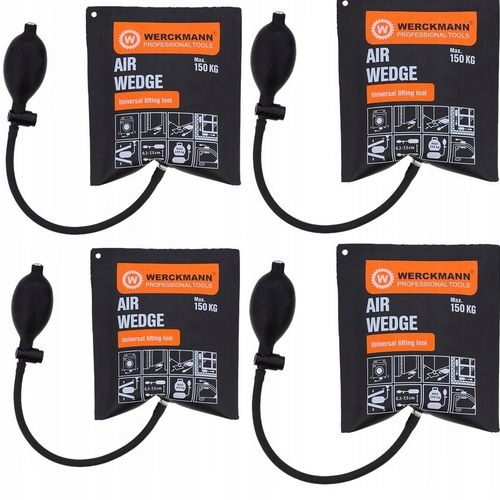 4X пневматическая монтажная подушка 150 кг сильная PRO