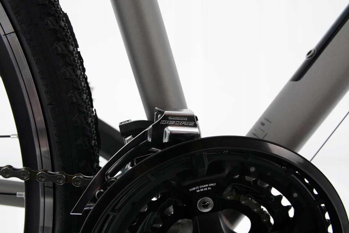 Rower crossowy 28 Kands MAESTRO Full DEORE 3x10 piaskowy mat HIT 2023 Waga 14.9 kg