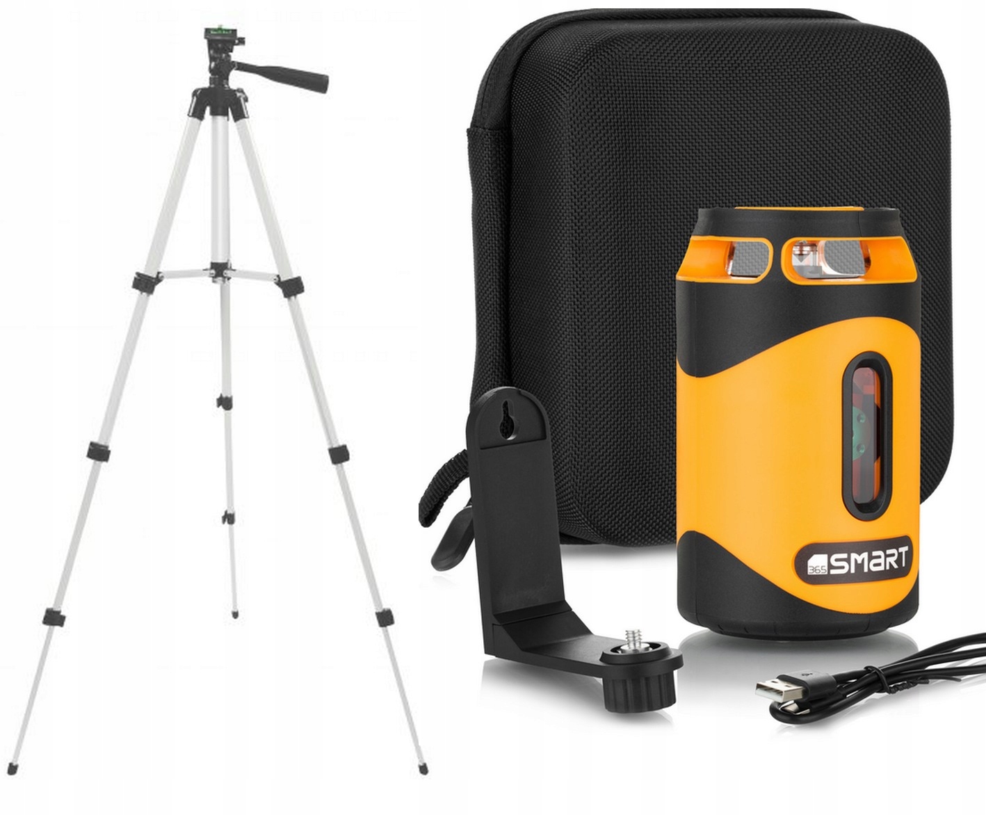 SMART365 LASER 360° BOX ZIELONY 30M + STATYW