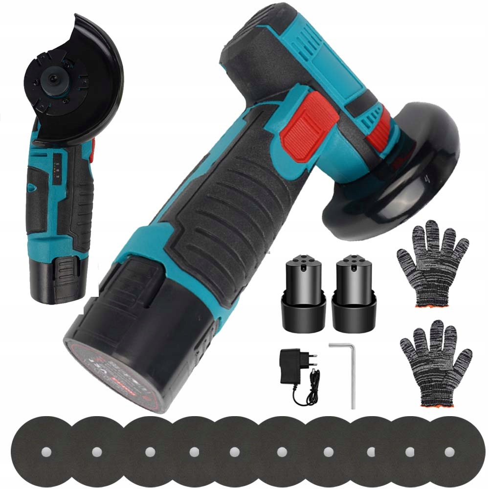 Szlifierka Kątowa Akumulatorowa Bezprzewodowy Mini Gumówka Pro 2XAKU