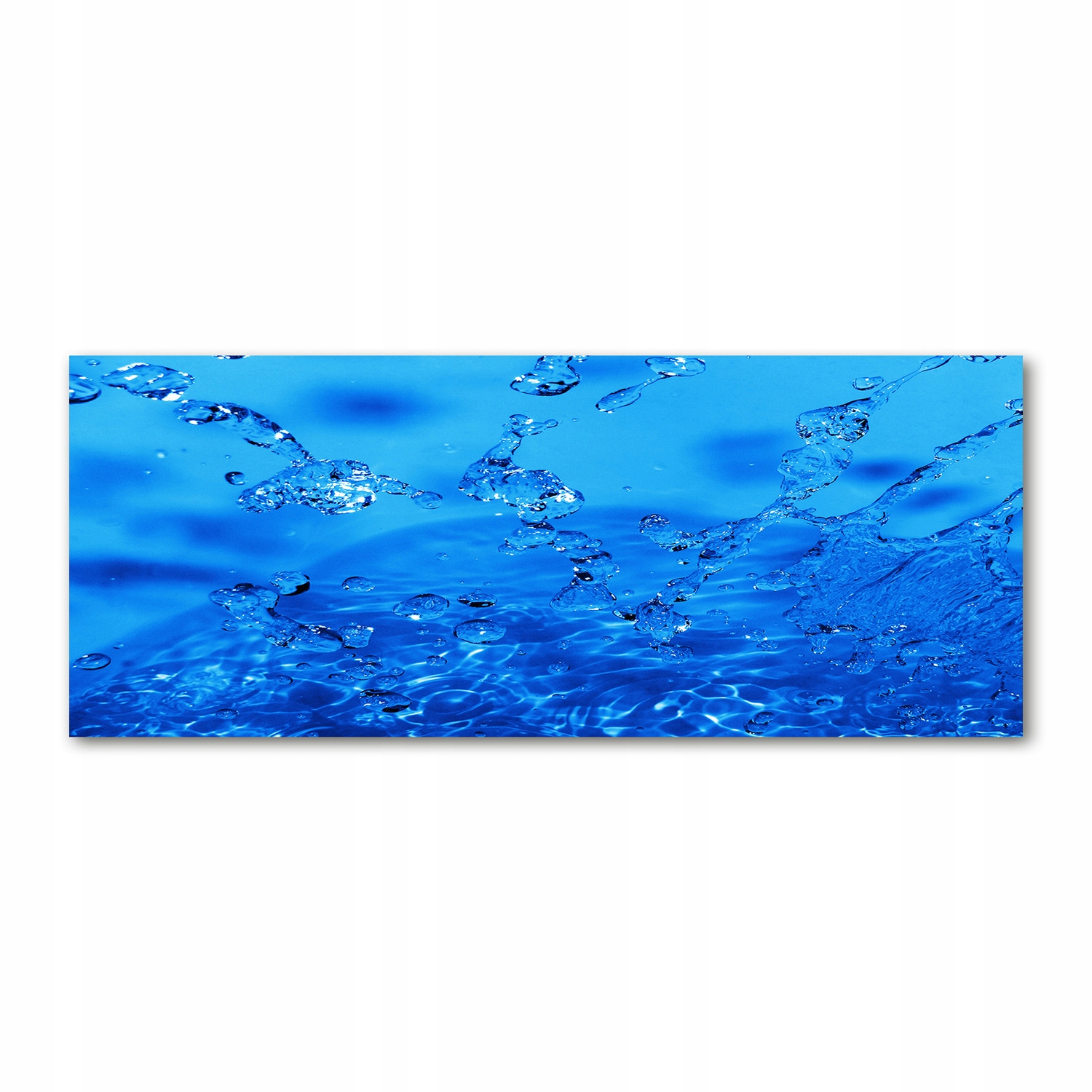 

Foto obraz na szkle akrylowym Krople wody 125x50cm