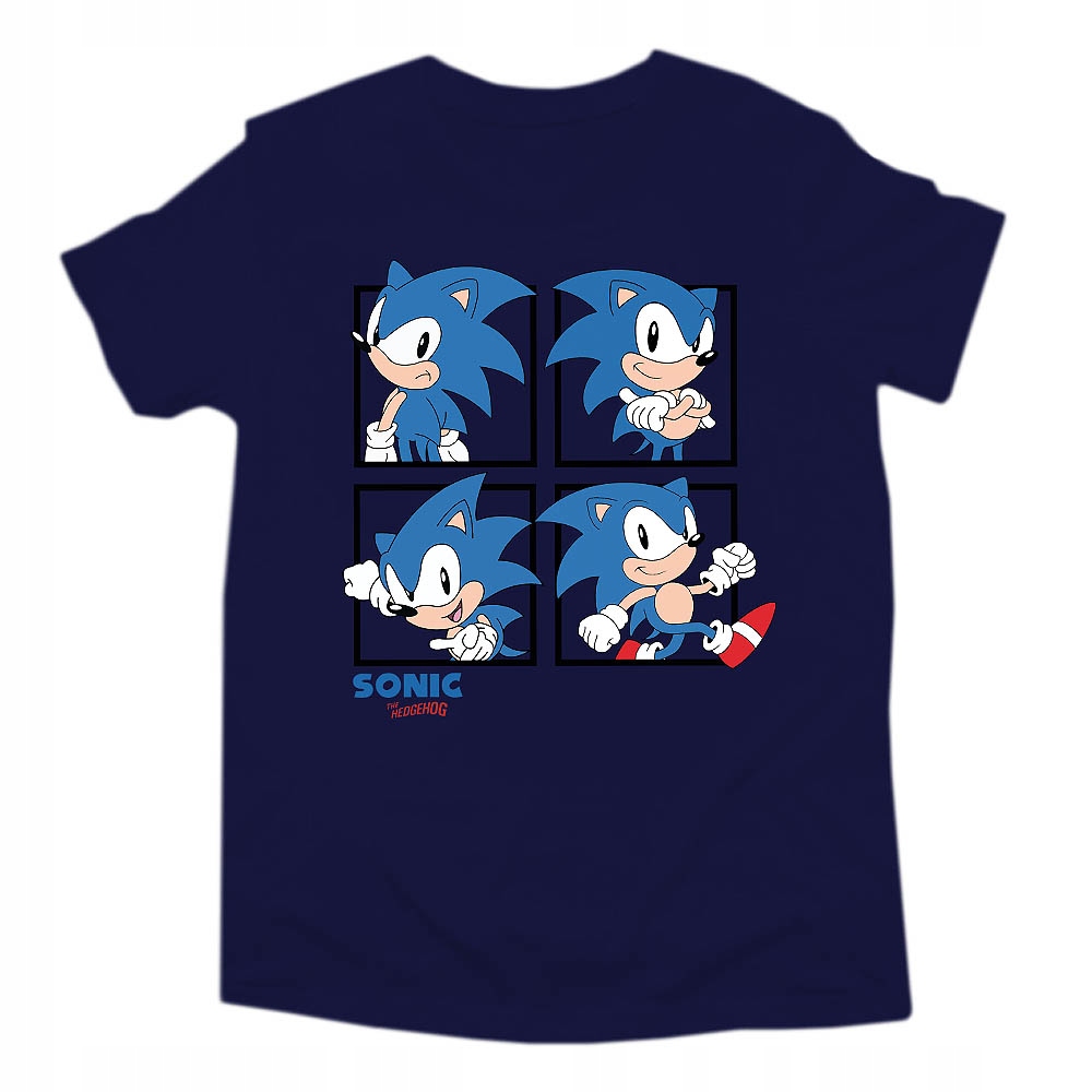 

Koszulka Sonic 122/128 Wzory Jakość