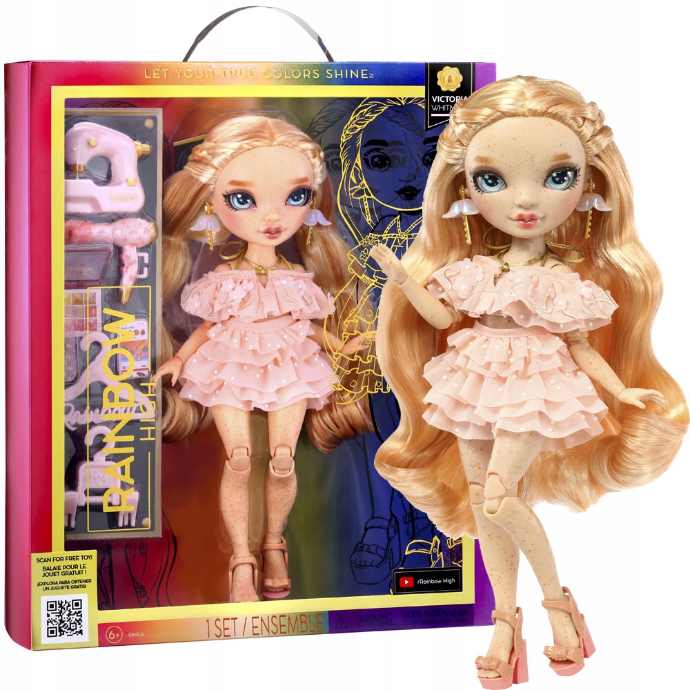 Rainbow High Lalka Victoria Whitman Light Pink 583134