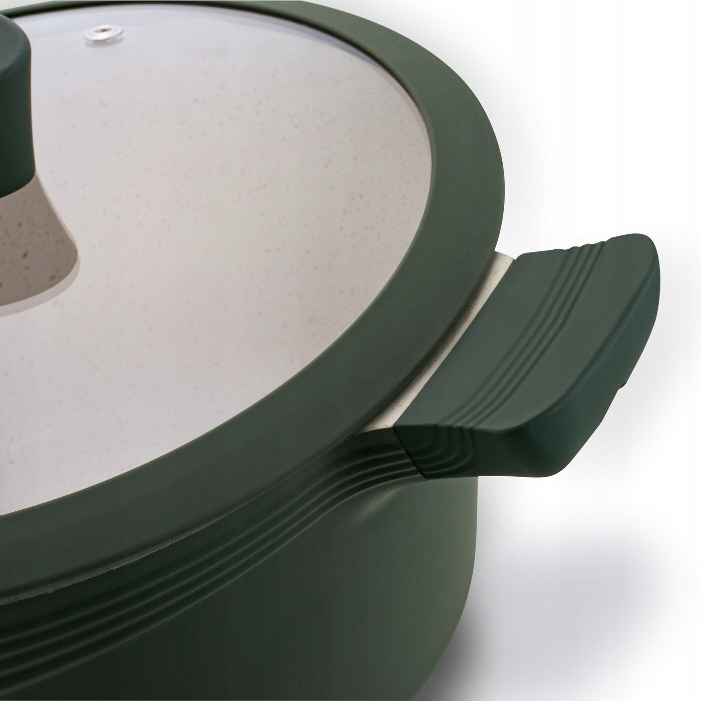 PREMIUM zestaw GARNKI INDUKCJA PATELNIA GŁĘBOKA RONDEL pokrywki NATURALE Typ powłoki non-stick (nieprzywierająca)