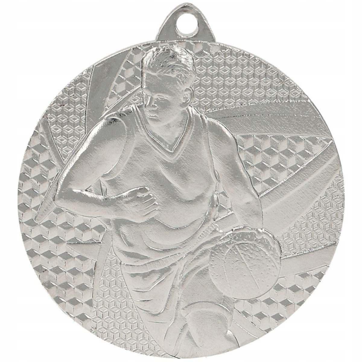 

Srebrny Medal Nagroda Koszykówka 50mm MMC6850