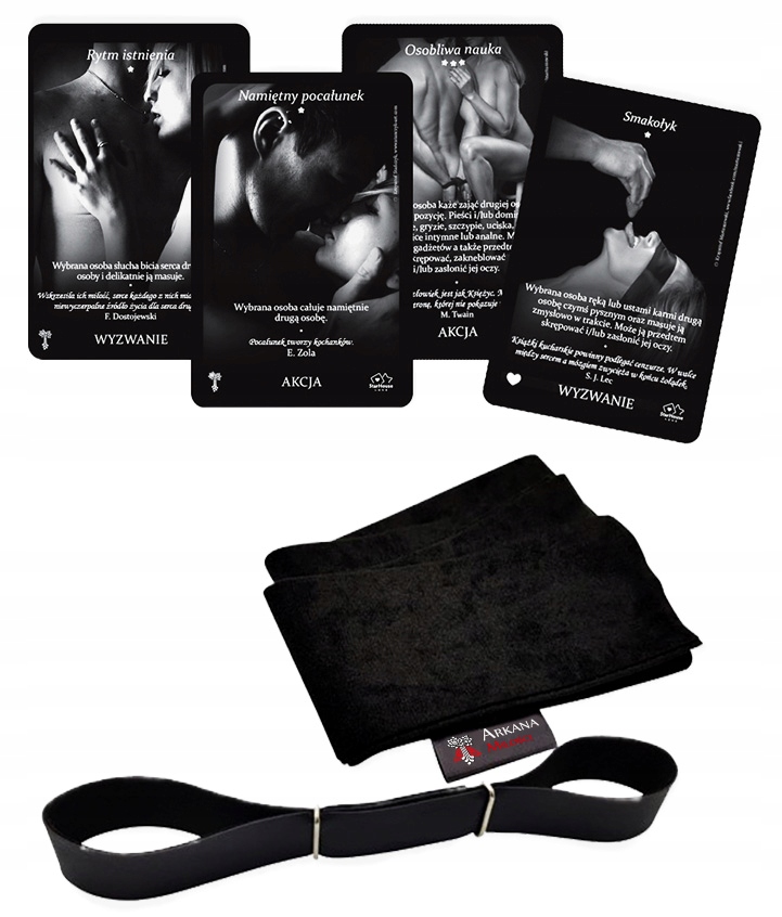 PO ZWROCIE - Gra dla par ARKANA MIŁOŚCI DELUXE [folia] Nazwa Arkana miłości: Edycja Deluxe (nowa edycja)