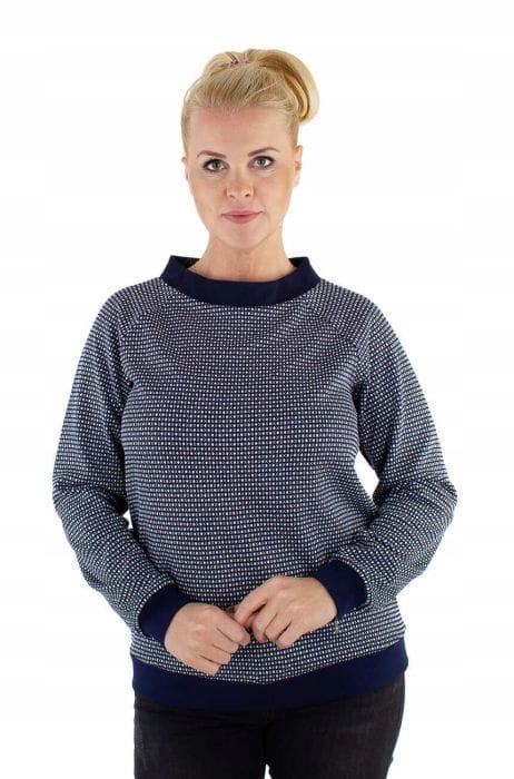 

Elegncka buzka damska,XL,wzór, długi rękaw ,