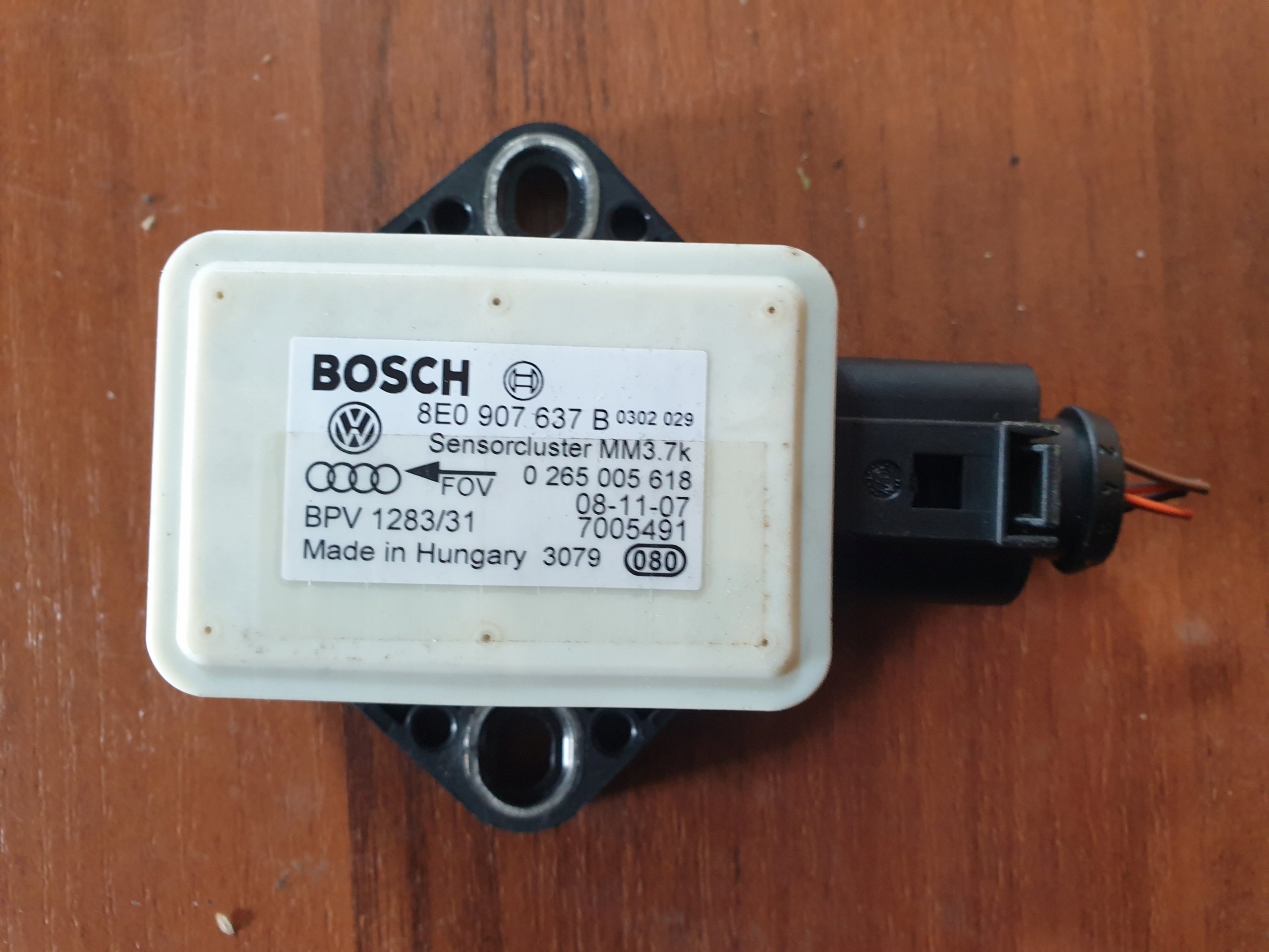 snímač ESP modul AUDI A6 A4 8e0907637B