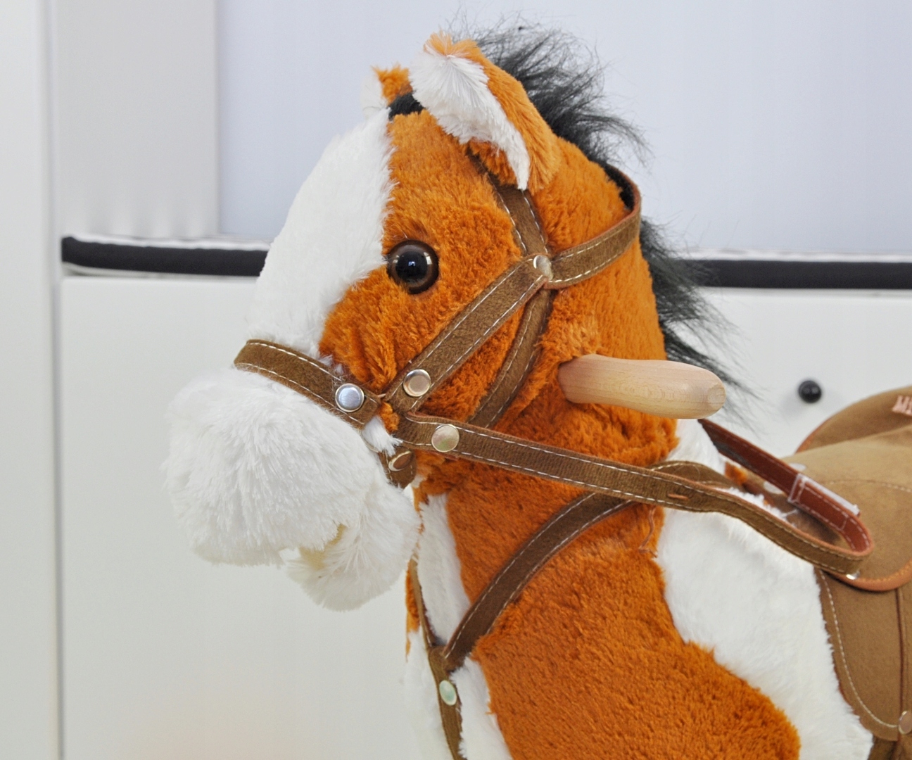 Konik Na Biegunach Bujak Milly Mally JASNY BRĄZ Marka Milly Mally