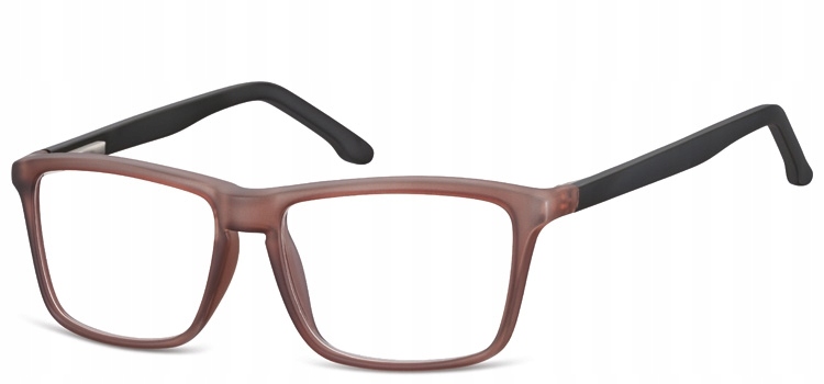 

Zerówki okulary Oprawki Damskie Męskie Brązowe