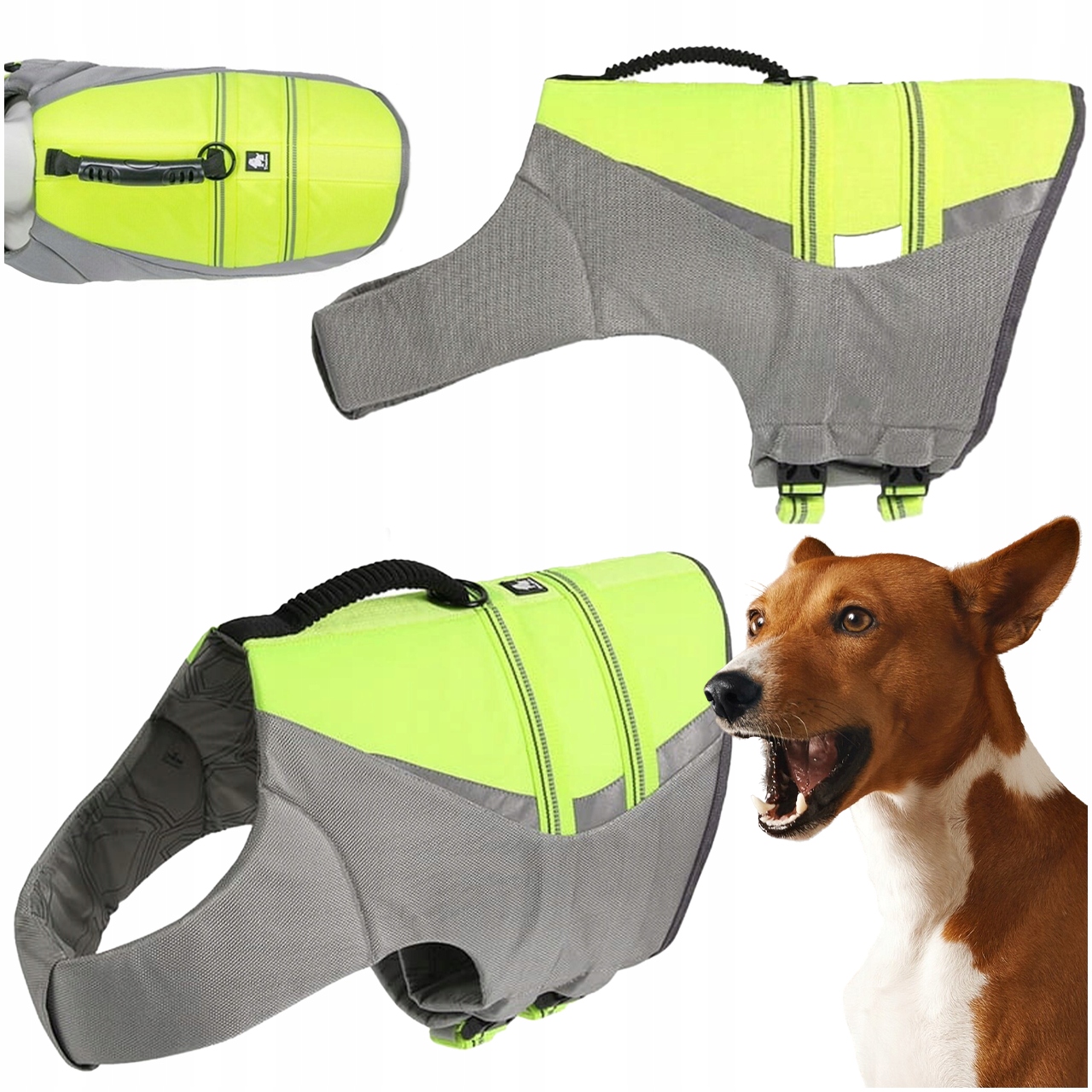 Levně Kapoková Záchranná Vesta Pro Psa Truelove Dive Žlutá, Lehká, Střední Pes