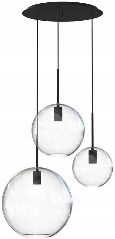 Nowodvorski Lampa Wisząca Szklane Kule 7788 Sphere 3 Zwis