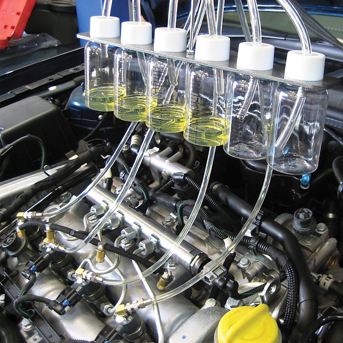 TESTER CIŚNIENIA PRZELEWOWY WTRYSKÓW WTRYSKU WTRYSKIWACZY COMMON RAIL Kod producenta V86260