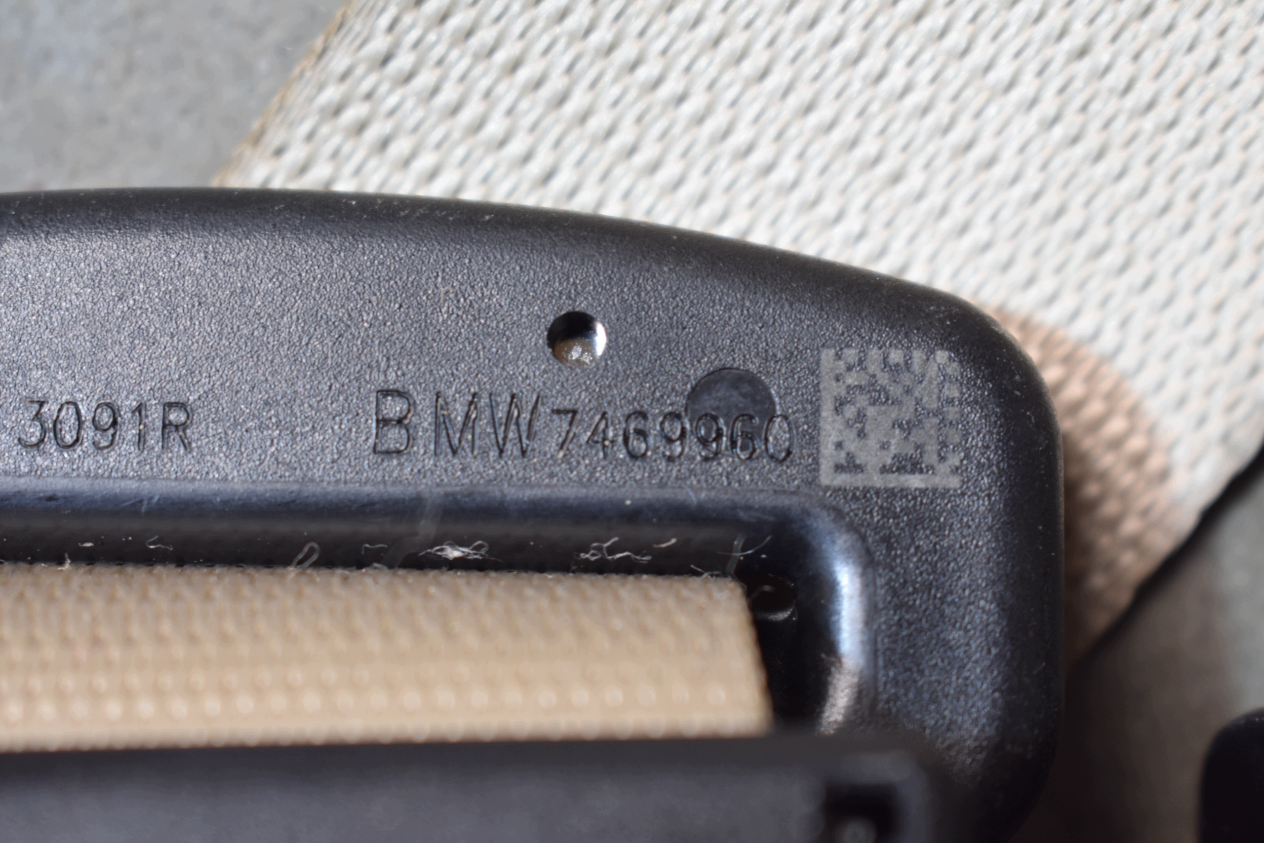 perfect condition seat belt front front right BMW X3 G01 G02 1