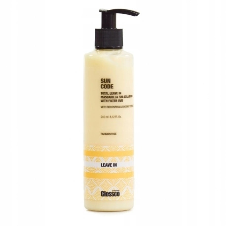 Glossco Sun Code Vyživující krém s Uv filtrem 240 ml