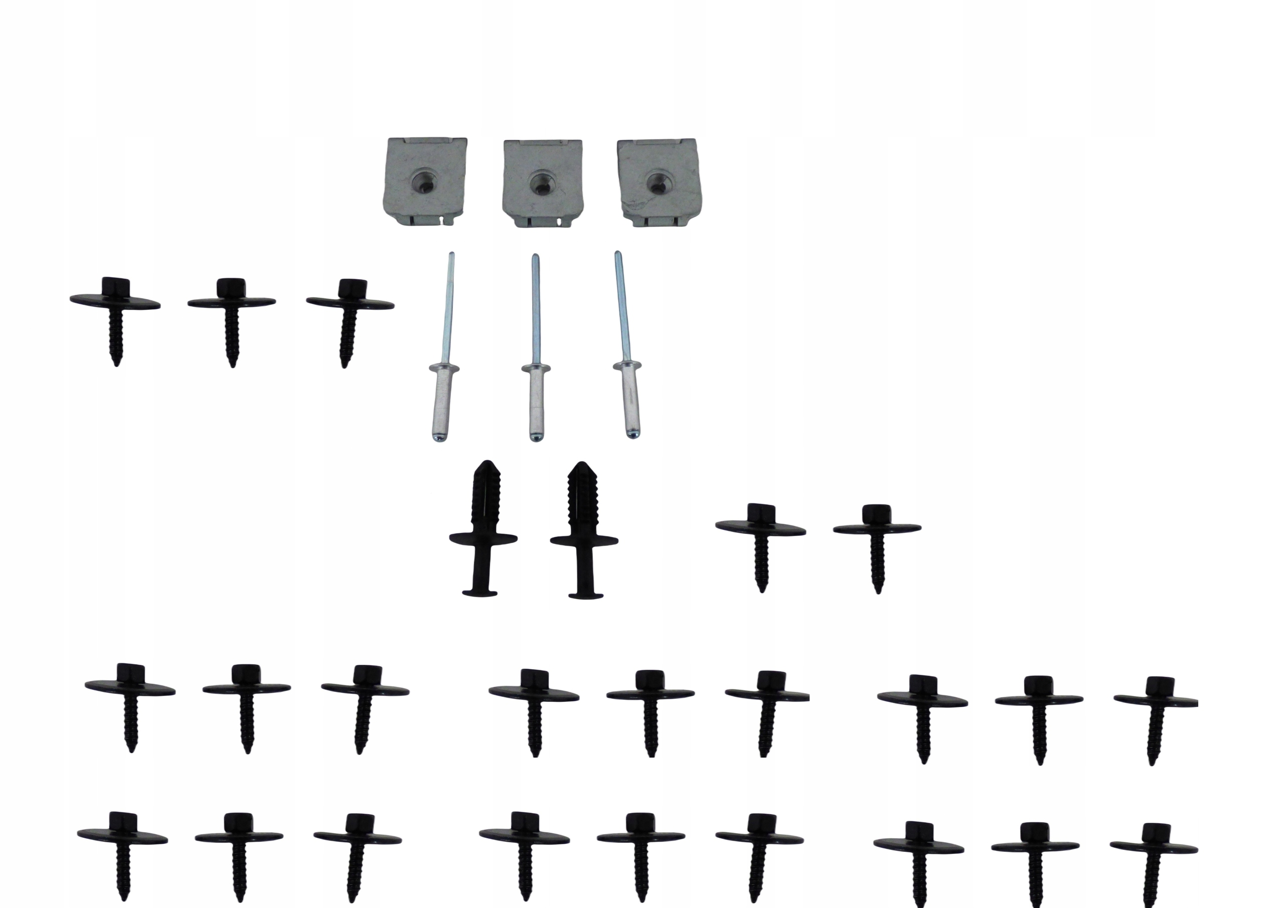 

Zestaw spinek osłony zderzaka Mercedes W176 W246