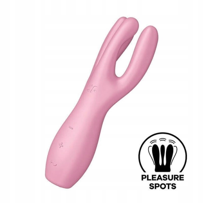 Satisfyer Threesome 3 Vibrator pink - wibrator