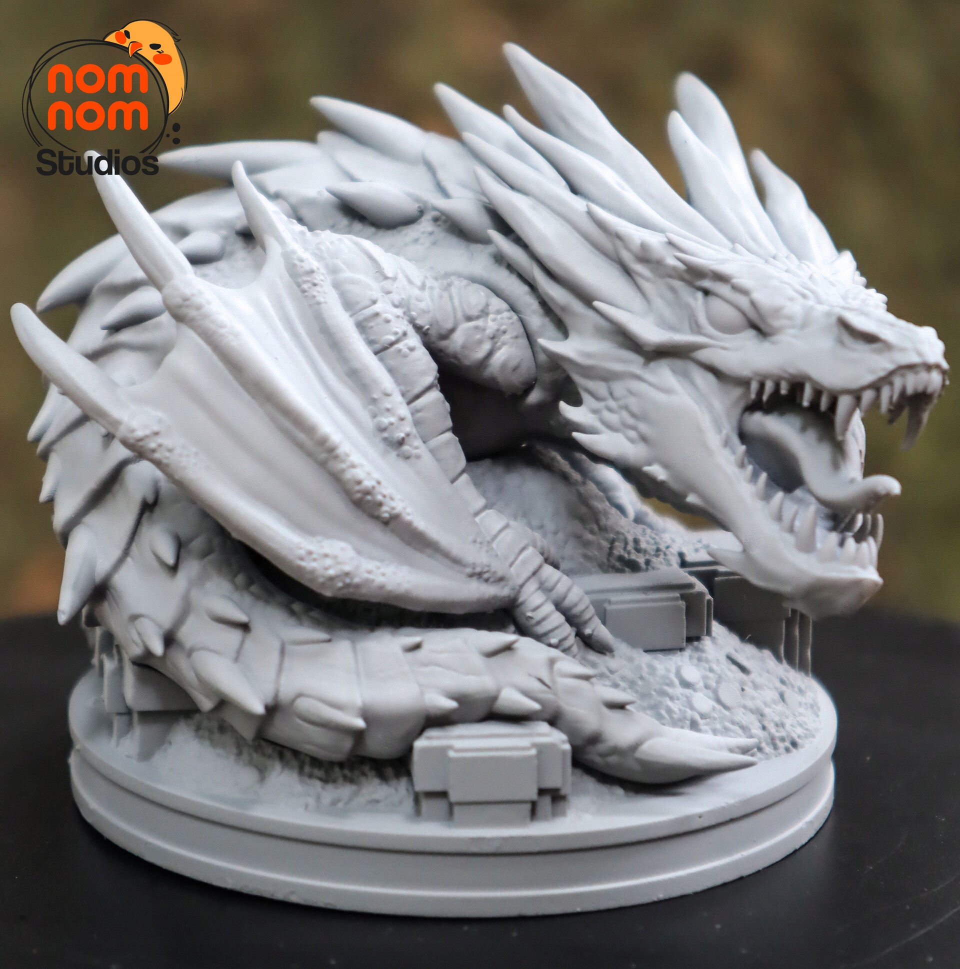 Figurka Tiny Smaug Hobit NomNom Figures 3D tisk