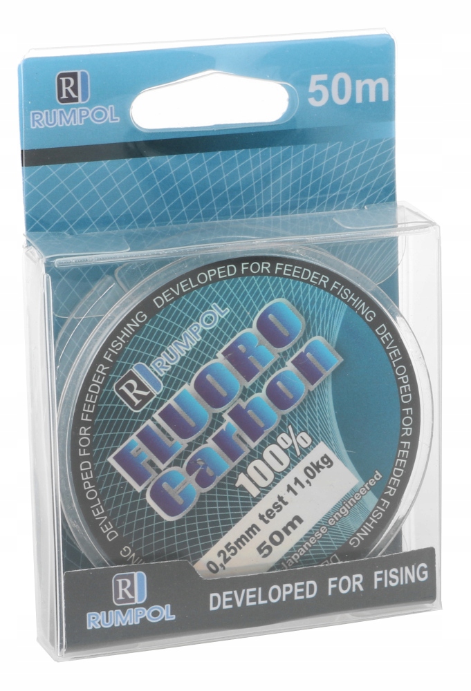

Żyłka 50m Fluorocarbon 0,25mm 11kg Feeder