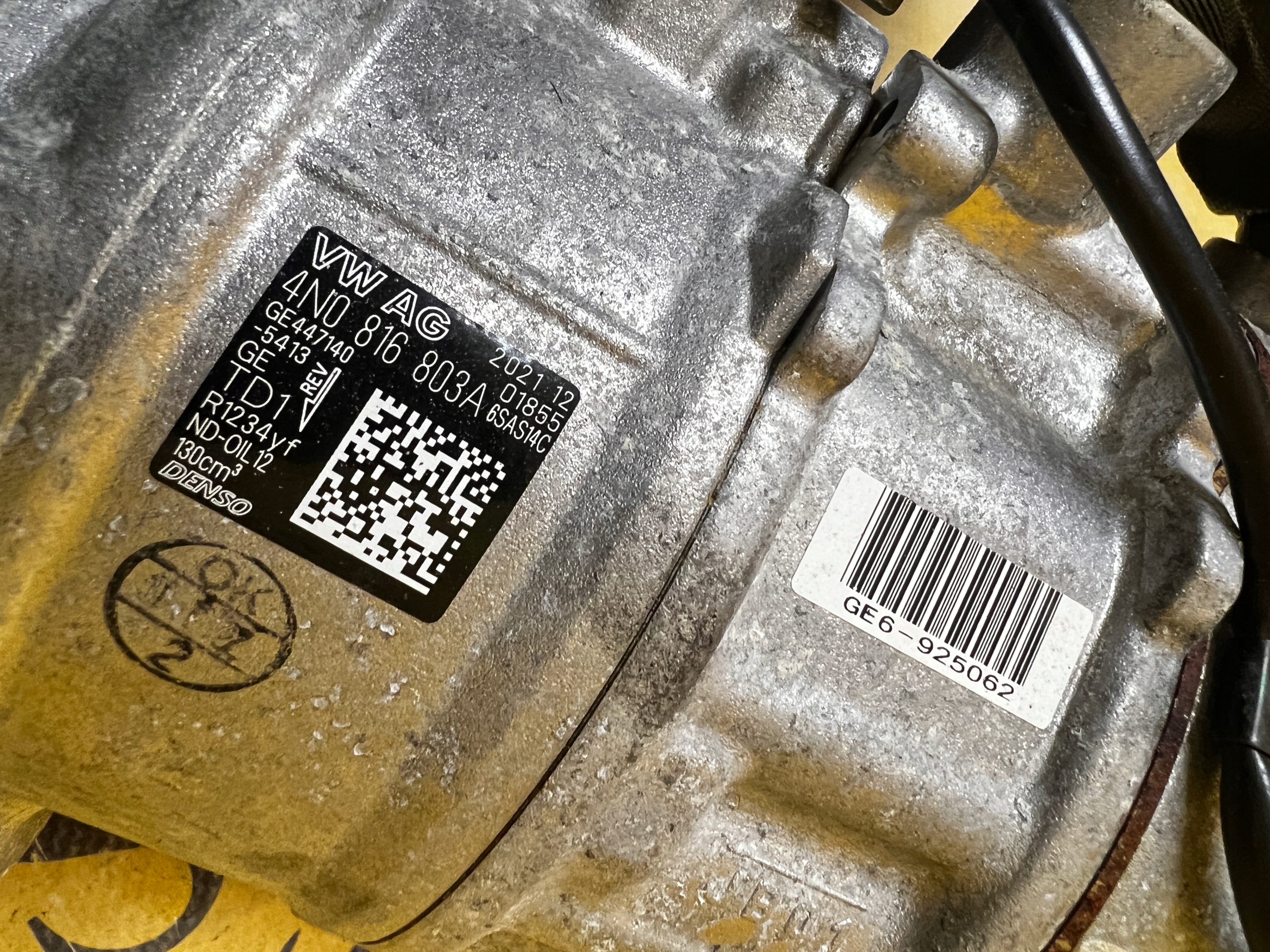 компрессор кондиционера Audi A8 D5 3.0 TFSI