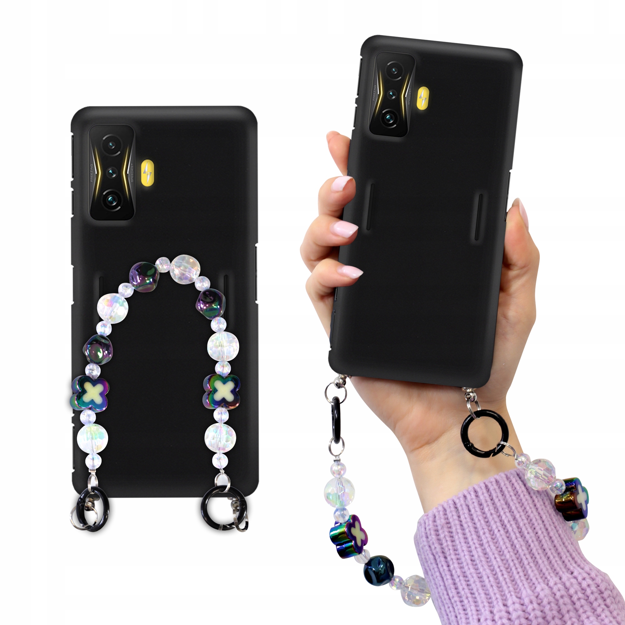 Matné Čierne Puzdro Pre Xiaomi Poco F4 Gt Korale Holo