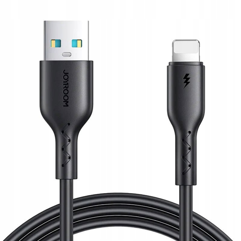 Kabel Flash Charge Usb do Lightning Joyroom SA26-AL3 /3A 1m (czarny)