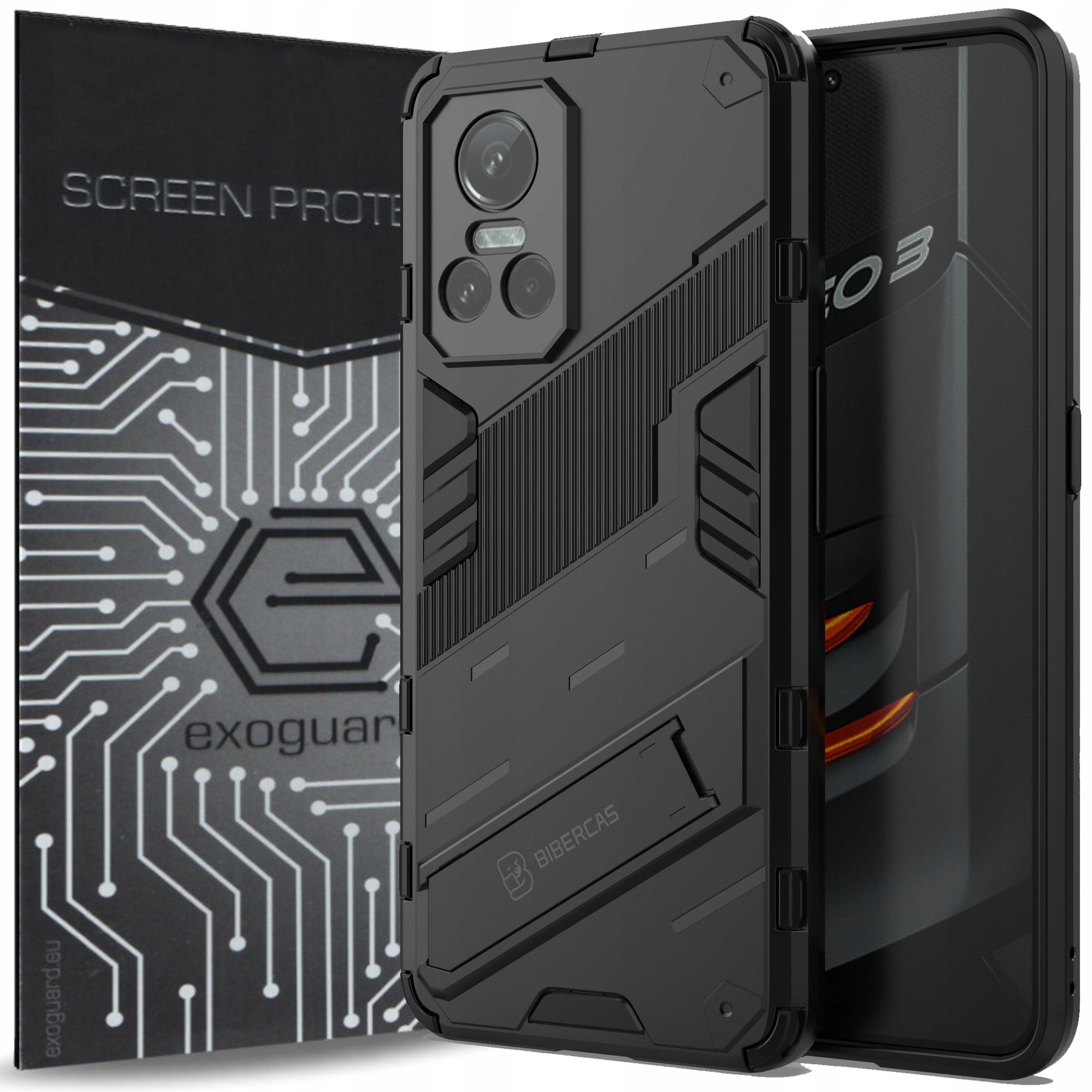 

Obudowa Etui Pancerne+szkło do Realme Gt Neo 3 5G