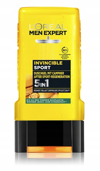 

Loreal, Invimvible, Żel pod prysznic, 250ml