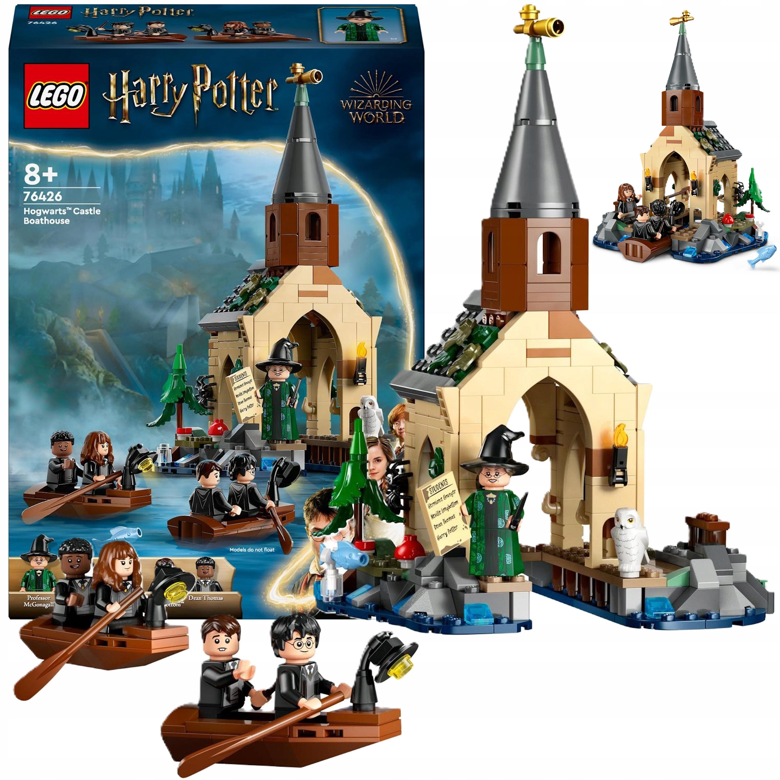 Lego Harry Potter Dom Na Wodzie Przy Hogwarcie Na Święta Mikołaj