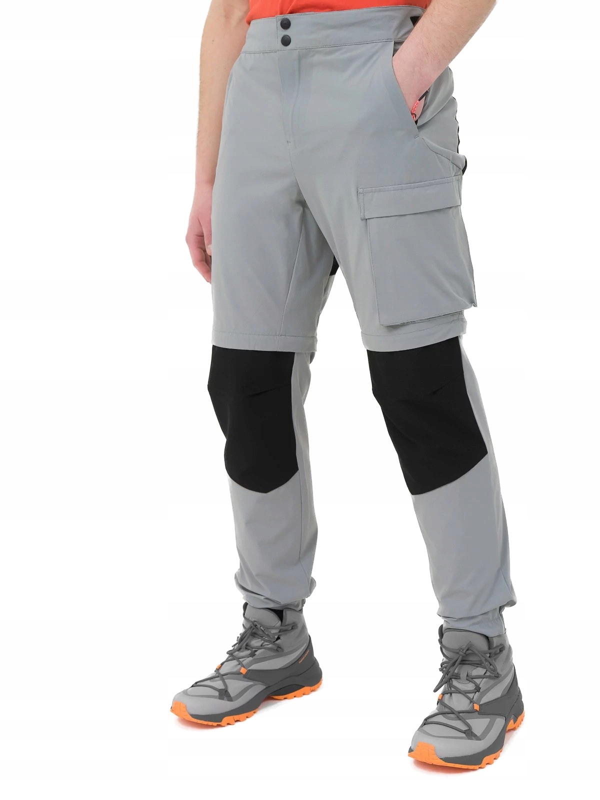 4F Spodnie/Spodenki Męskie Trekkingowe 2W1 4FSS23TFTRM115-25S Szare XXL