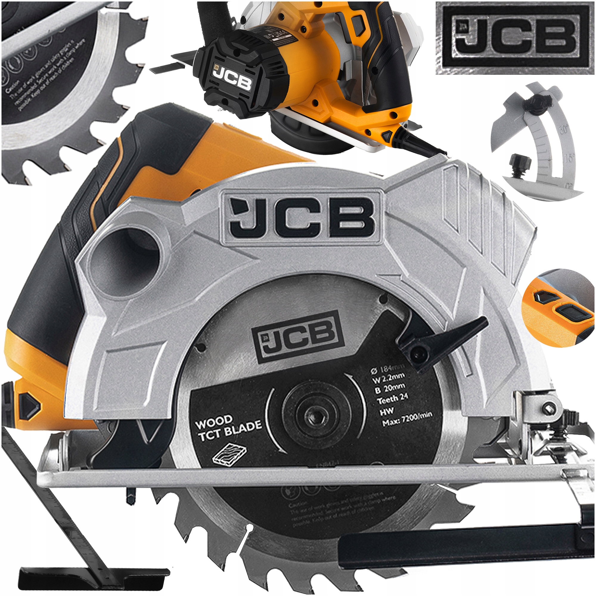 Jcb Kotoučová Pila 184mm 1500W