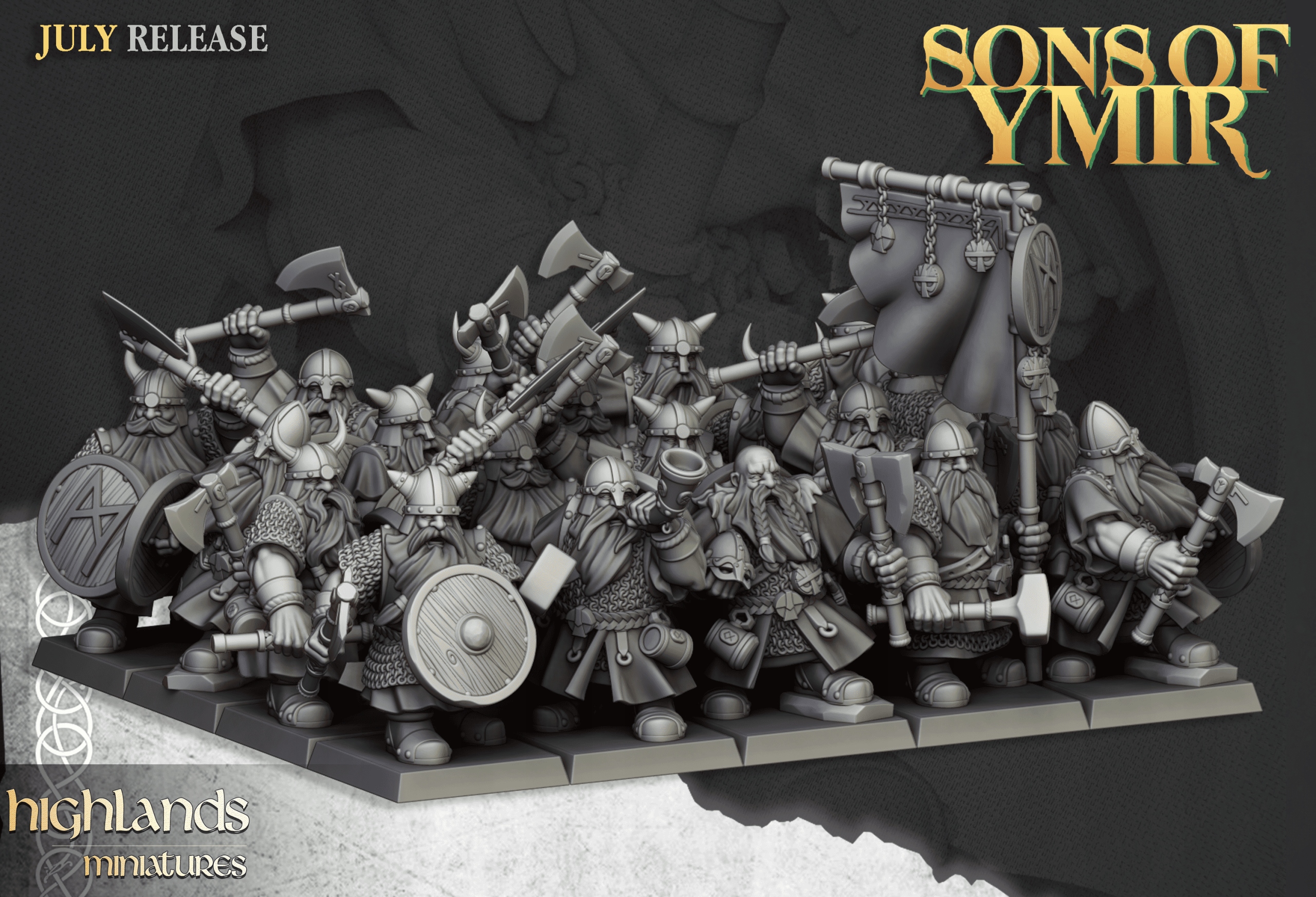 Dwarfs Warriors - Wojownicy 17x + 3x CMD